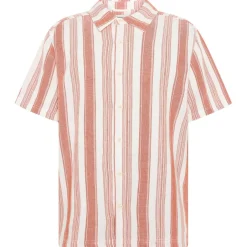 KnowledgeCotton Apparel - Organic Cotton Striped Shirt II - Hed