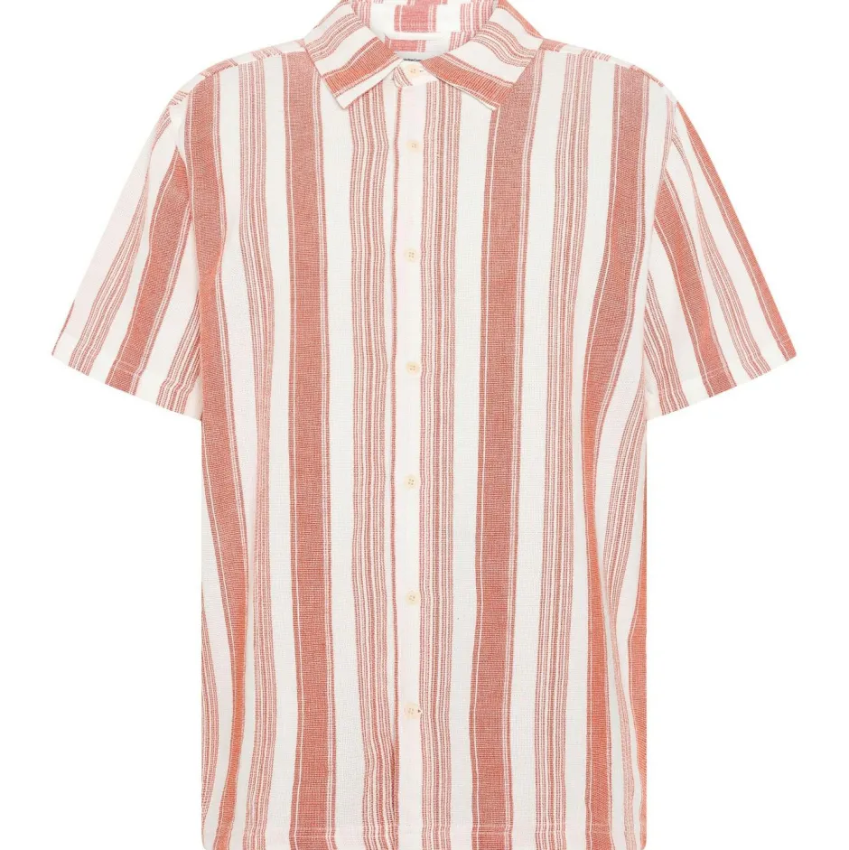 KnowledgeCotton Apparel - Organic Cotton Striped Shirt II - Hed