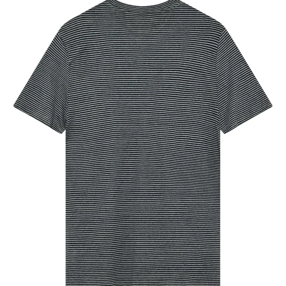 - Organic inen triped T-hirt - T-hirt < KnowledgeCotton Apparel Sale