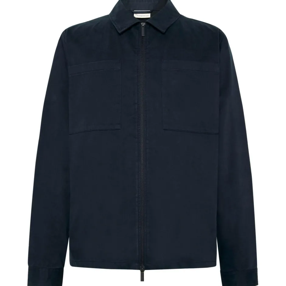 KnowledgeCotton Apparel Shirts, Hemden & Longsleeves|Alltagsbekleidung-- Regular Fit Twill Overshirt - Hemd