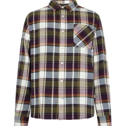 KnowledgeCotton Apparel - Regular Light Flannel Checkered - Hemd Sale