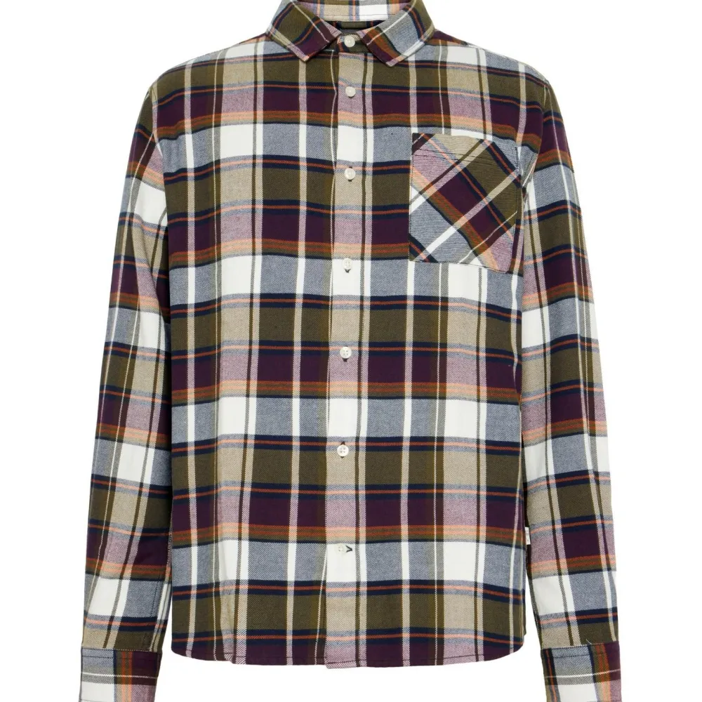 KnowledgeCotton Apparel - Regular Light Flannel Checkered - Hemd Sale