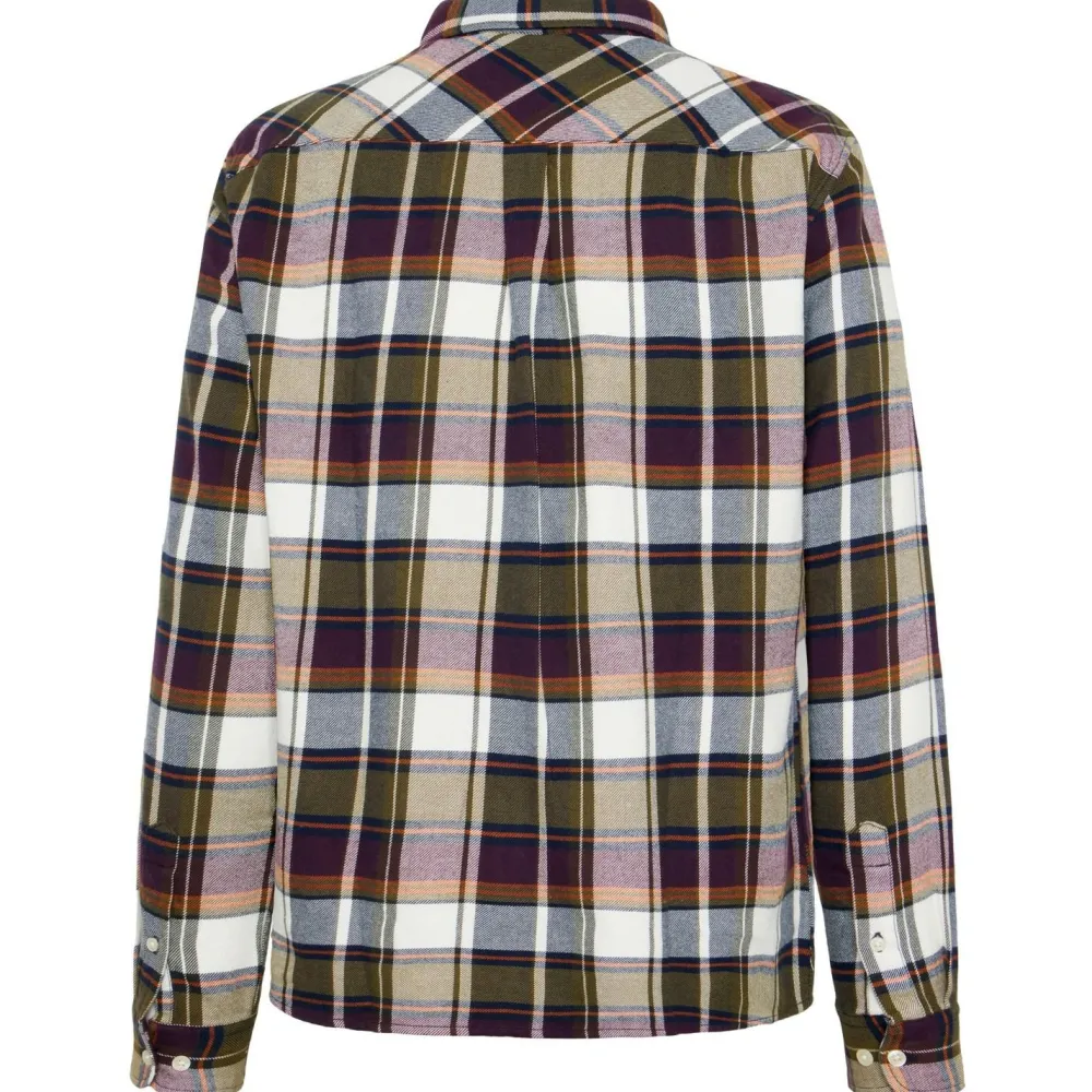 KnowledgeCotton Apparel - Regular Light Flannel Checkered - Hemd Sale