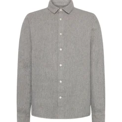 KnowledgeCotton Apparel Shirts, Hemden & Longsleeves|Alltagsbekleidung-- Regular Fit Dobby Look Shirt - Hemd