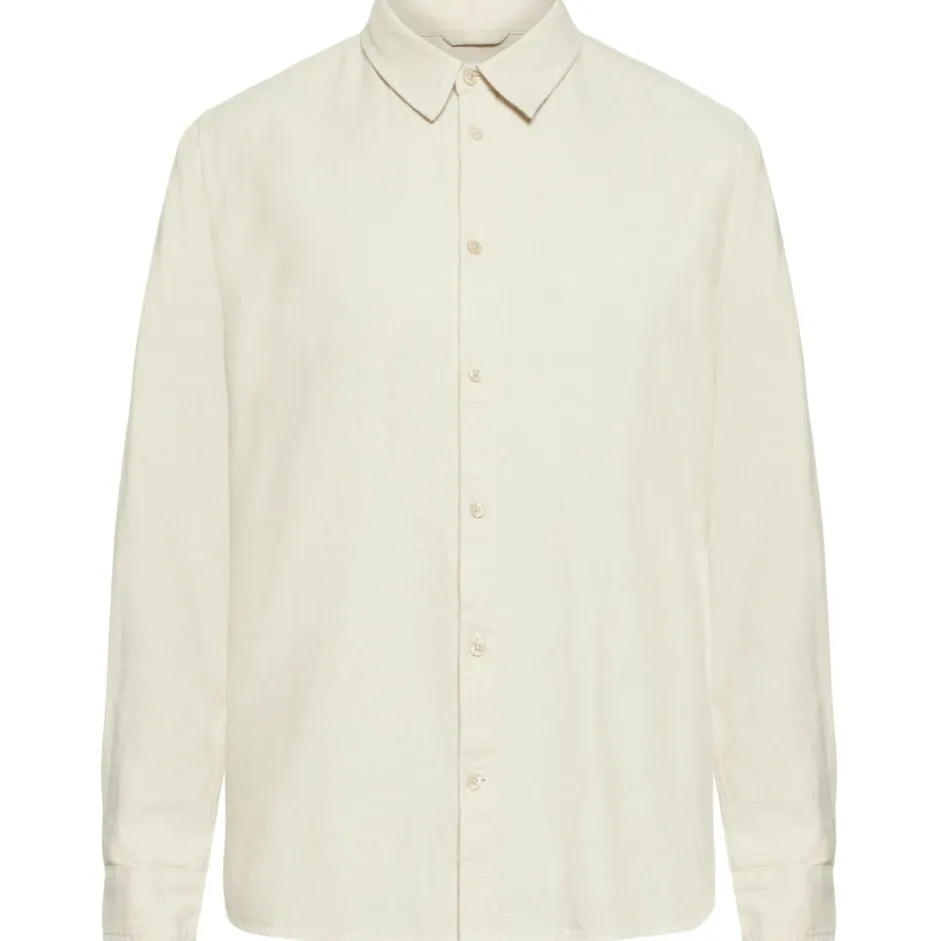 KnowledgeCotton Apparel - Reguar Fit Heavy Twi Fanne - Hed