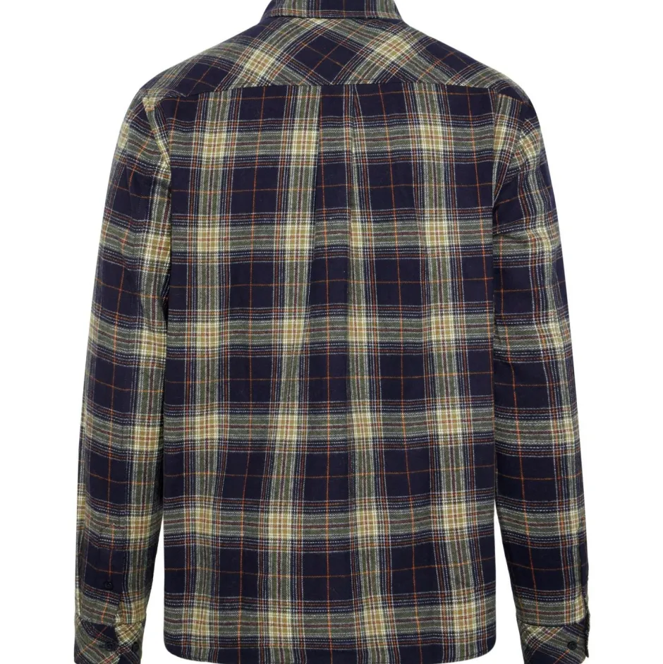 KnowledgeCotton Apparel - Reguar Fit Checkered hirt - Hed