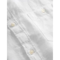 KnowledgeCotton Apparel Shirts, Hemden & Longsleeves|Alltagsbekleidung-- Regular Linen Shirt - Hemd