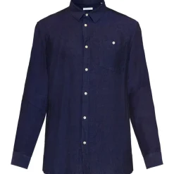 KnowledgeCotton Apparel Shirts, Hemden & Longsleeves|Alltagsbekleidung-- Regular Linen Shirt - Hemd