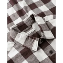 KnowledgeCotton Apparel - Reguar Fit Checkered Fanne - Hed