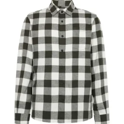 KnowledgeCotton Apparel - Reguar Fit Checkered Fanne - Hed