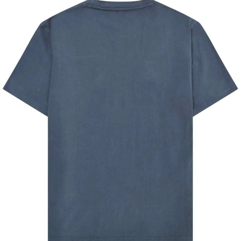 KnowledgeCotton Apparel - Regenerative Organic Cotton Front Print T-hirt - T-hirt