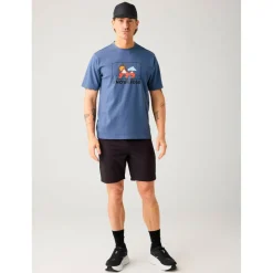 KnowledgeCotton Apparel - Regenerative Organic Cotton Front Print T-hirt - T-hirt