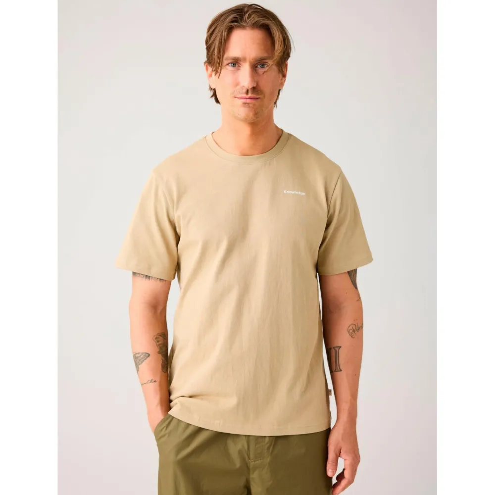 - Regenerative Organic Cotton Back Print T-hirt II - T-hirt < KnowledgeCotton Apparel New