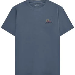 KnowledgeCotton Apparel - Regenerative Organic Cotton Chest Print T-Shirt - T-Shirt Hot