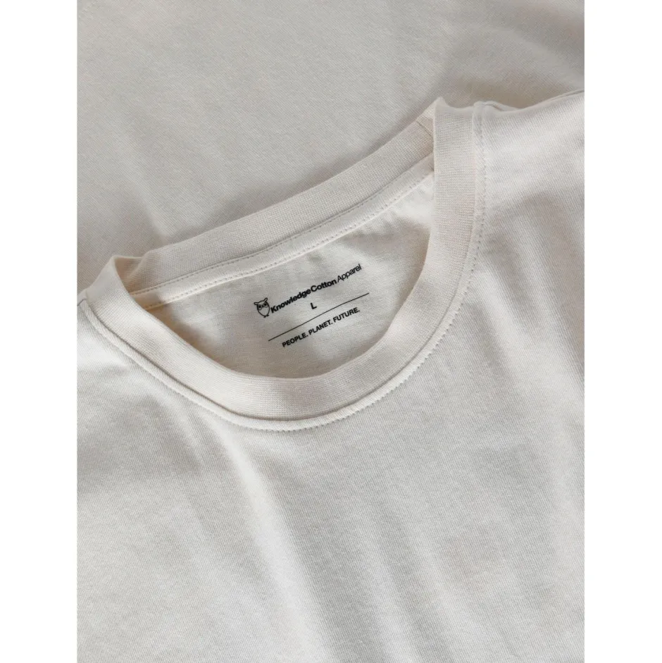 KnowledgeCotton Apparel - Reguar / Heavy inge Jerey cenery Back Print - T-hirt
