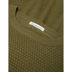 - Vagn Reguar Bubbe Knit Crew Neck - Wopuover < KnowledgeCotton Apparel Sale