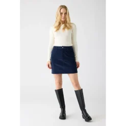 - Women's 14 Wales Corduroy Skirt - Rock < KnowledgeCotton Apparel Best