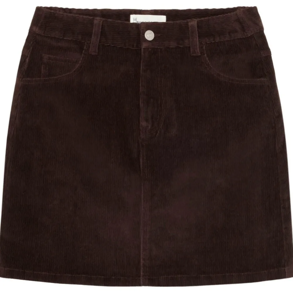 - Women's 14 Wales Corduroy Skirt - Rock < KnowledgeCotton Apparel Best