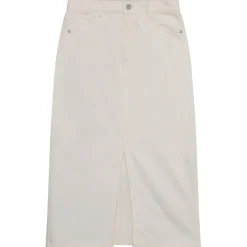 - Women's Mid Length H. Twill Skirt - Rock < KnowledgeCotton Apparel Clearance