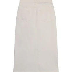 - Women's Mid Length H. Twill Skirt - Rock < KnowledgeCotton Apparel Clearance