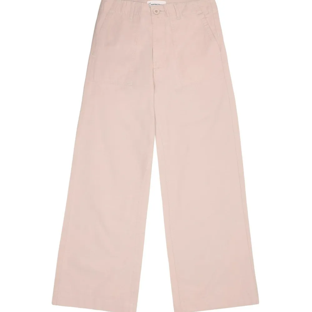 KnowledgeCotton Apparel - Women's Posey Wide Slub Yarn - Freizeithose