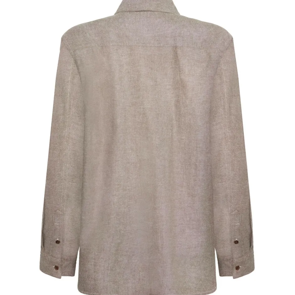 KnowledgeCotton Apparel - Woen' Reguar Fit Heavy Twi - Bue