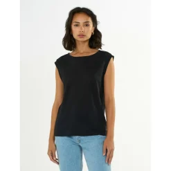 KnowledgeCotton Apparel - Woen' ooe Fod Up inen - Top