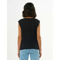 KnowledgeCotton Apparel - Woen' ooe Fod Up inen - Top