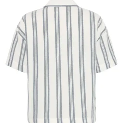 KnowledgeCotton Apparel Shirts, Hemden & Longsleeves|Alltagsbekleidung-- Women's Striped S/S Shirt - Bluse