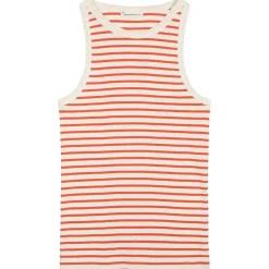 KnowledgeCotton Apparel Shirts, Hemden & Longsleeves|Alltagsbekleidung-- Women's Striped Racer Rib Top - Top