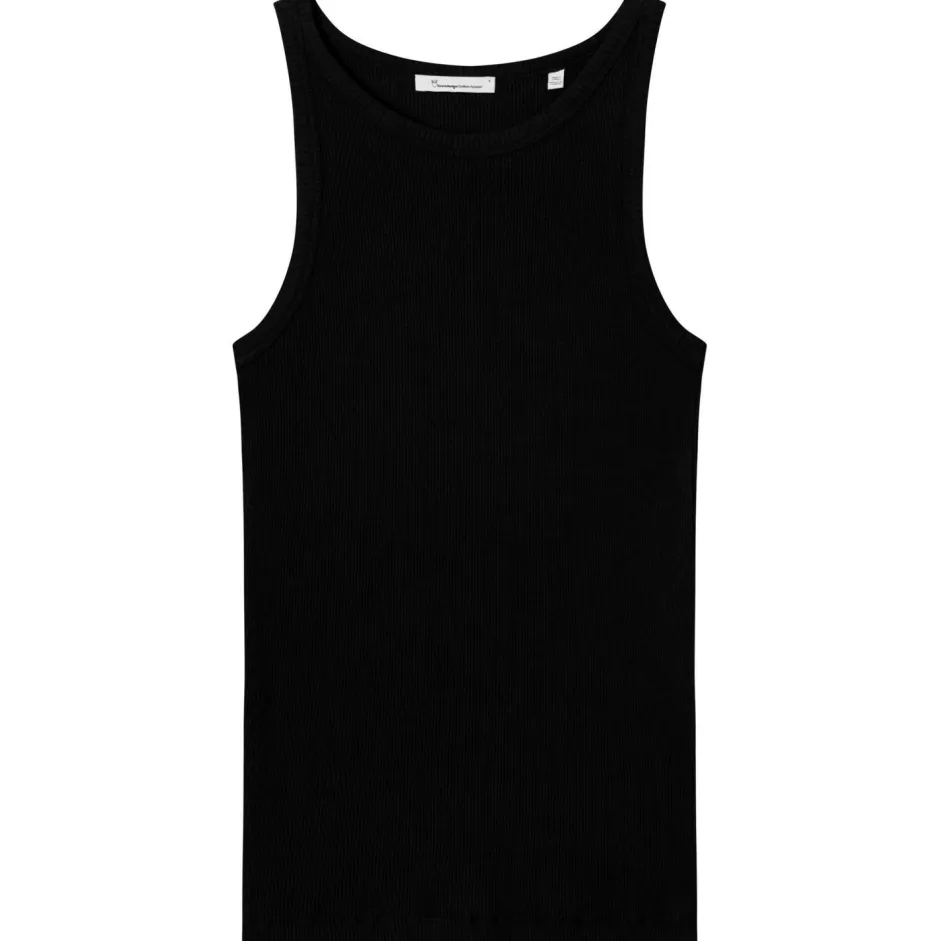 KnowledgeCotton Apparel Shirts, Hemden & Longsleeves|Alltagsbekleidung-- Women's Racer Rib Top - Top