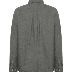 KnowledgeCotton Apparel - Zig-Zag Twill Structure Shirt - Hemd New