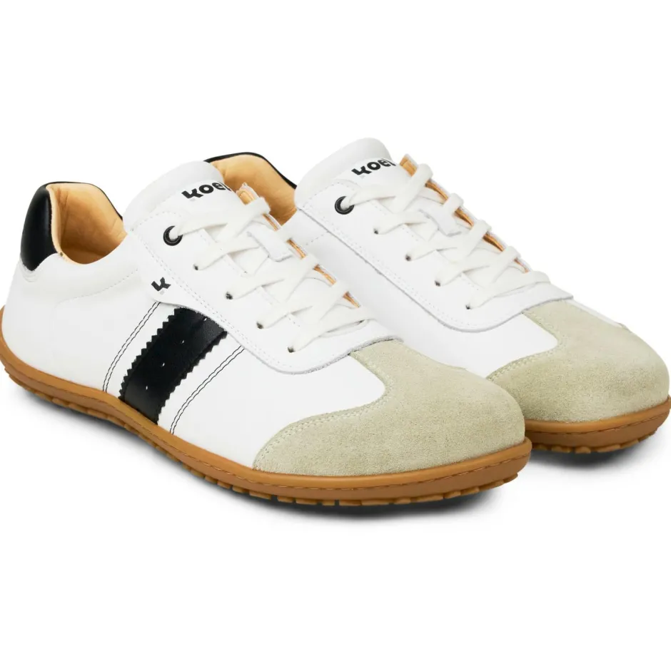 Koel Barfußschuhe-- Ilo Napa Suede 3.0 - Barfußschuhe Off White / Black