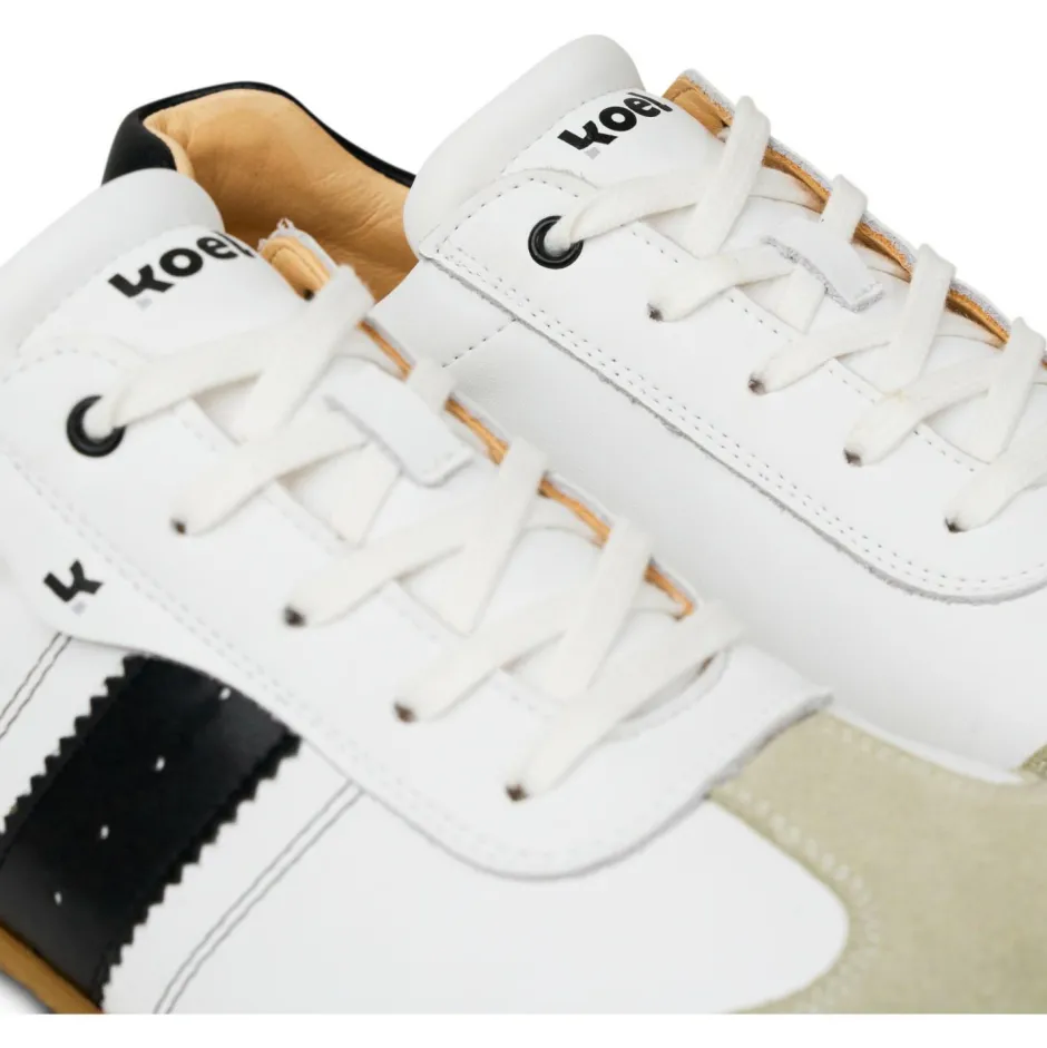 Koel Barfußschuhe-- Ilo Napa Suede 3.0 - Barfußschuhe Off White / Black