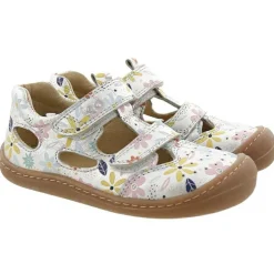 Koel - Kid's Bep Prints - Barfußschuhe Silver Clearance