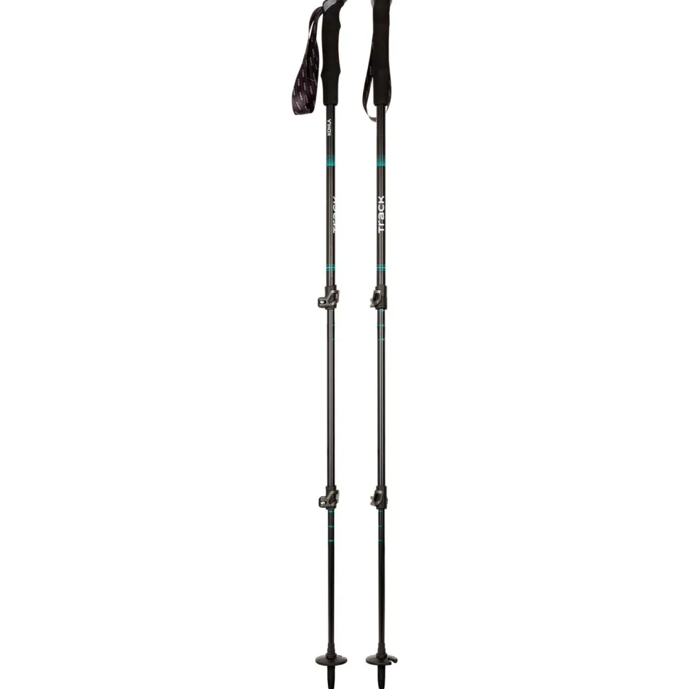 Kohla - Track Wanderstock - Trekkingstöcke Black / Blue Online
