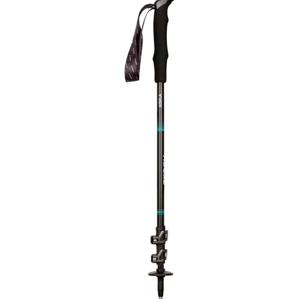 Kohla - Track Wanderstock - Trekkingstöcke Black / Blue Online