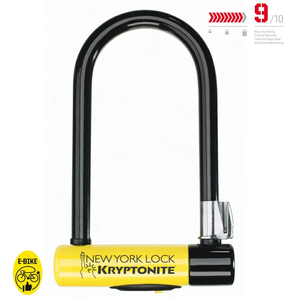 Kryptonite - New York Lock - Fahrradschloss Black / Yellow Online