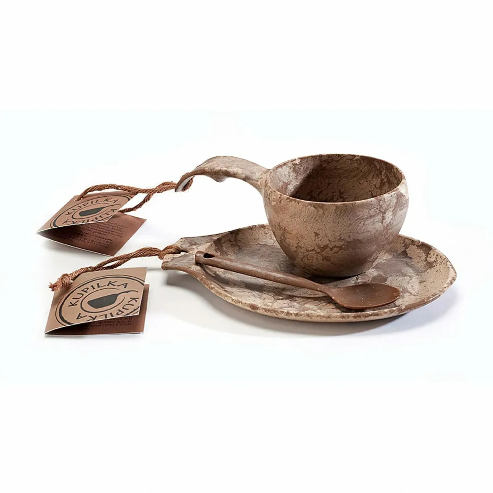 Kupilka - Geschenkset - Tasse, Untersetzer, Löffel Hot