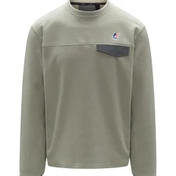 K-Way Pullover & Hoodies|Alltagsbekleidung-- Anselme 4.0 Polar - Pullover Green Oak / Grey Shadow