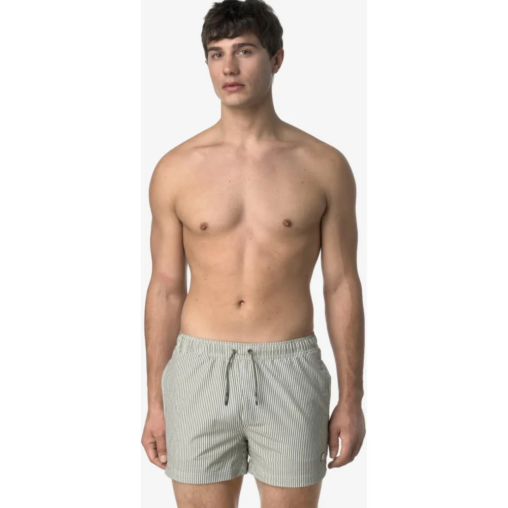 K-Way - Hazel Mid Stripes Beach - Badehose Clearance