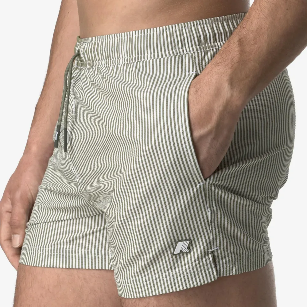 K-Way - Hazel Mid Stripes Beach - Badehose Clearance