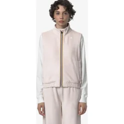 K-Way - Women's Vivielme Velour Polar - Fleecejacke New