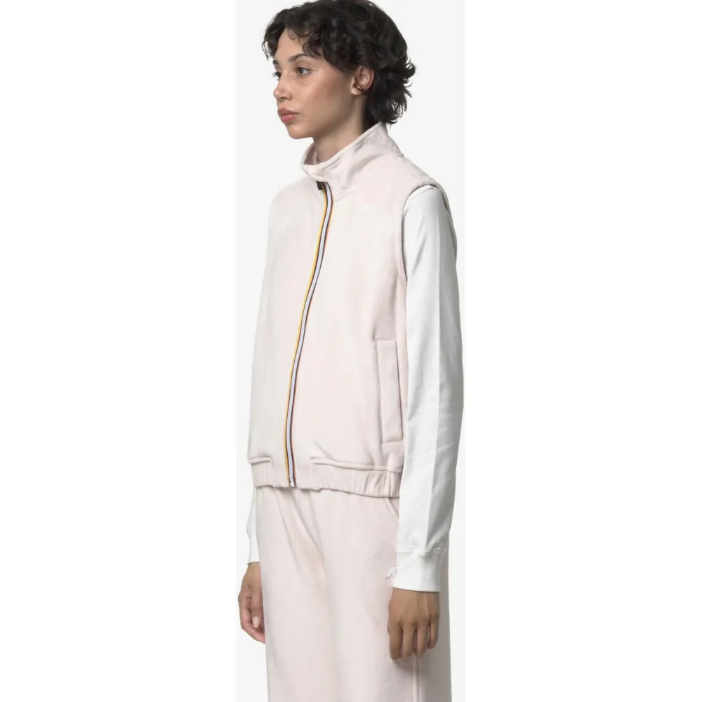 K-Way - Women's Vivielme Velour Polar - Fleecejacke New