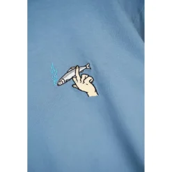 LAKOR - ini oking Fih Hand T-hirt - T-hirt
