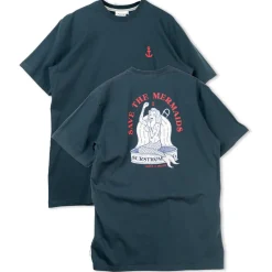 LAKOR - Save The Mermaids Back T-Shirt - T-Shirt Blueberry Outlet