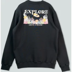 LAKOR - Underwater Garden Crewneck - Pullover Moonless Night Hot