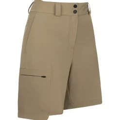 LaMunt Trekkingbekleidung|Hosen-- Women's Serena Mountain Travel Shorts - Shorts Dark Desert Taupe