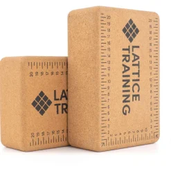 Lattice Fitness-Ausrüstung-- Flex Block - Yogablock Cork