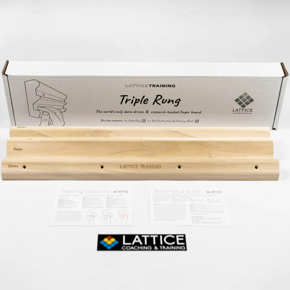 Lattice - Triple Rung - Trainingsboard Tulipwood